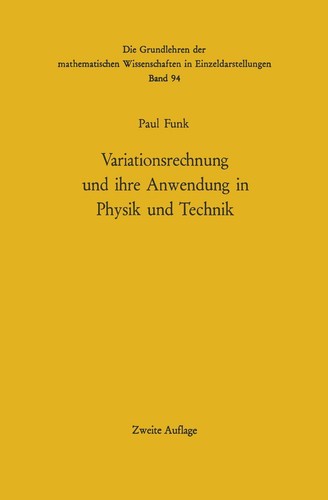 Variationsrechnung und ihre