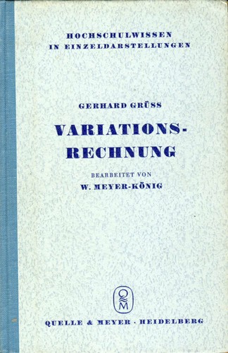 Variationsrechnung autor - variationsrechnung, (autor
