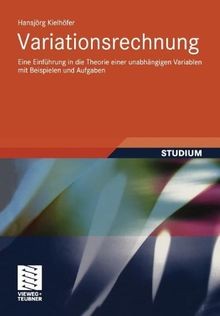 Variationsrechnung eine - variationsrechnung:,