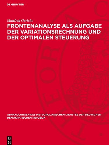 Frontenanalyse als aufgabe der - aufgabe,